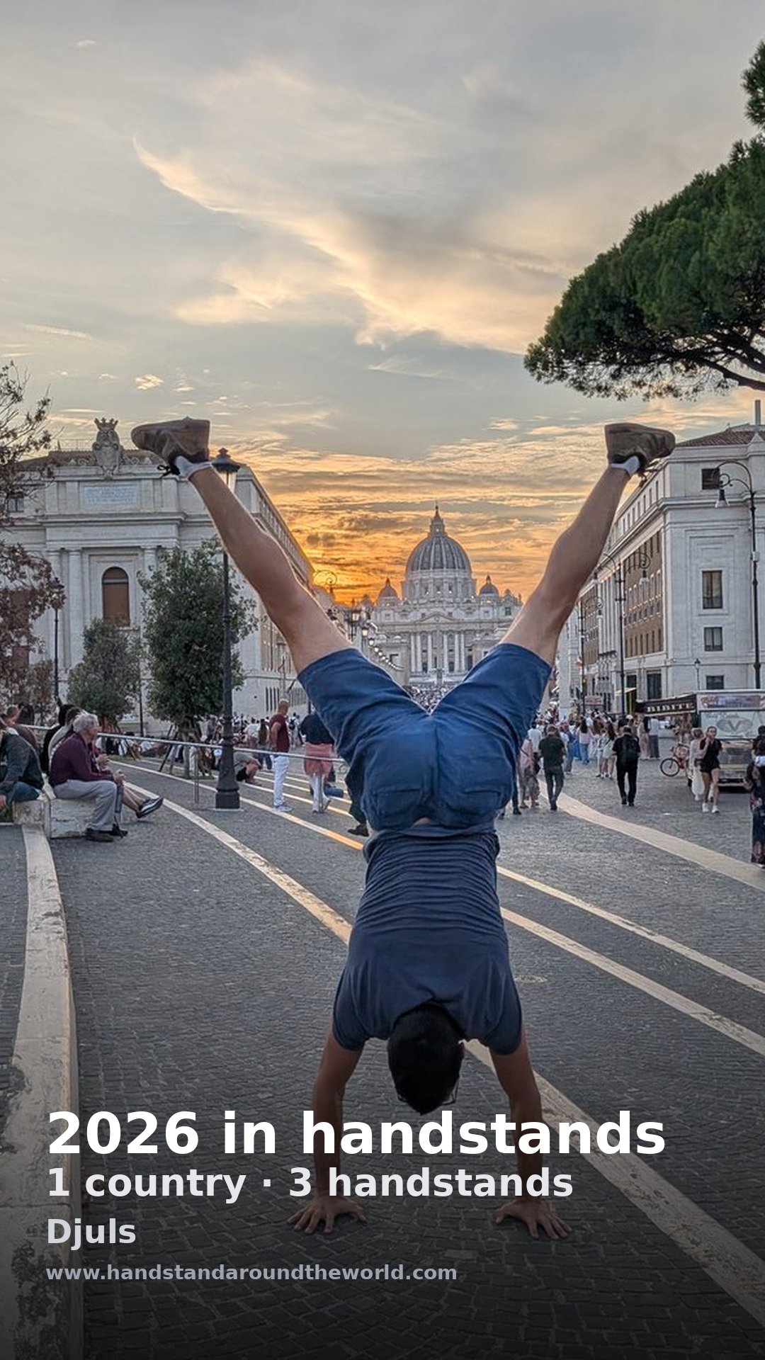 Djuls — 2026 in handstands